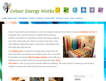 Tablet Screenshot of colourenergyworks.co.uk